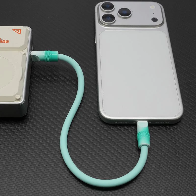 "Gradient Chubby" 240W Gradient Dopamine Power Bank Friendly Cable - Image 5