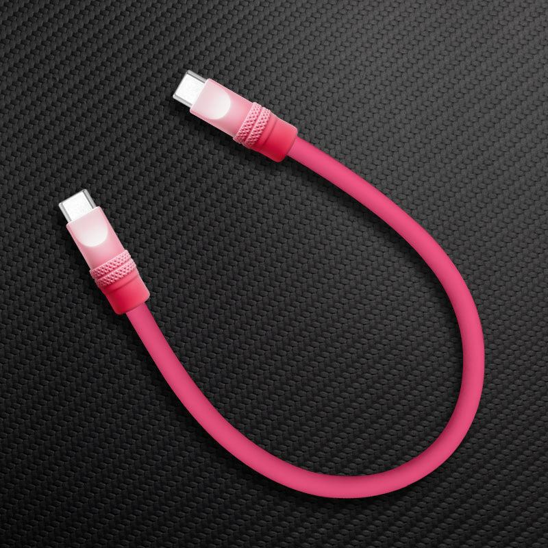 "Gradient Chubby" 240W Gradient Dopamine Power Bank Friendly Cable - Image 6