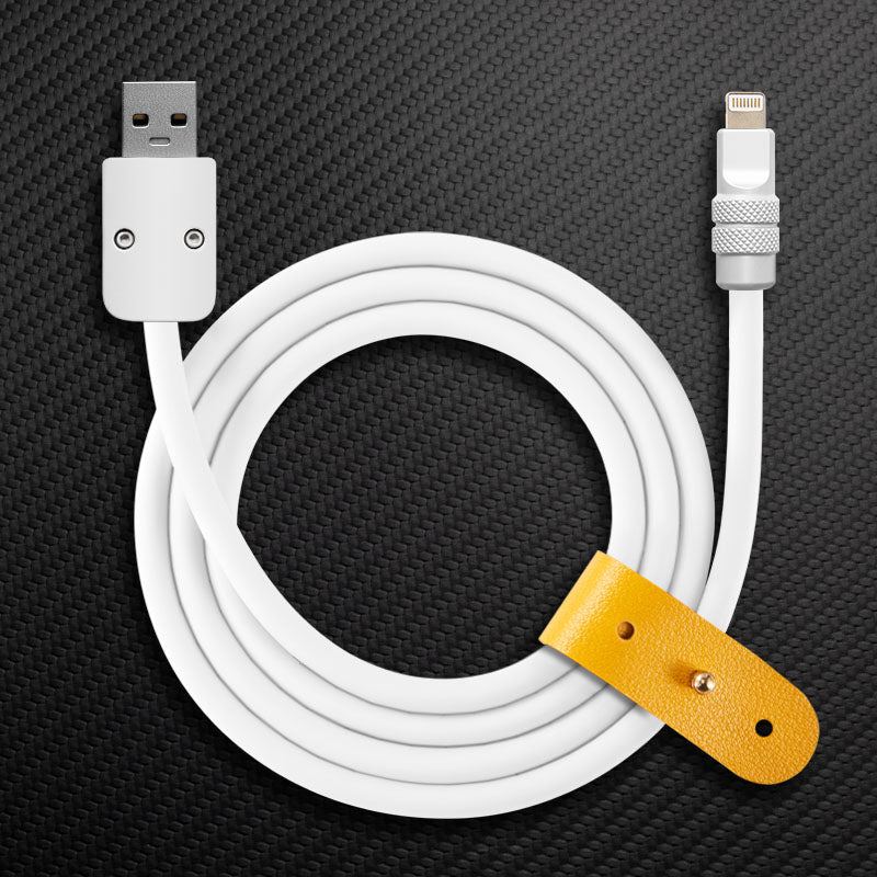 "Monochrome Chubby" 240W Classic Solid Color Fast Charging Cable - Image 16