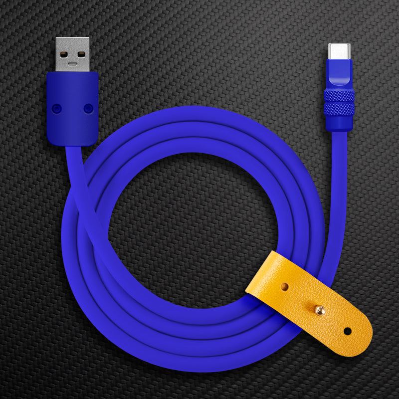 "Monochrome Chubby" 240W Classic Solid Color Fast Charging Cable - Image 2