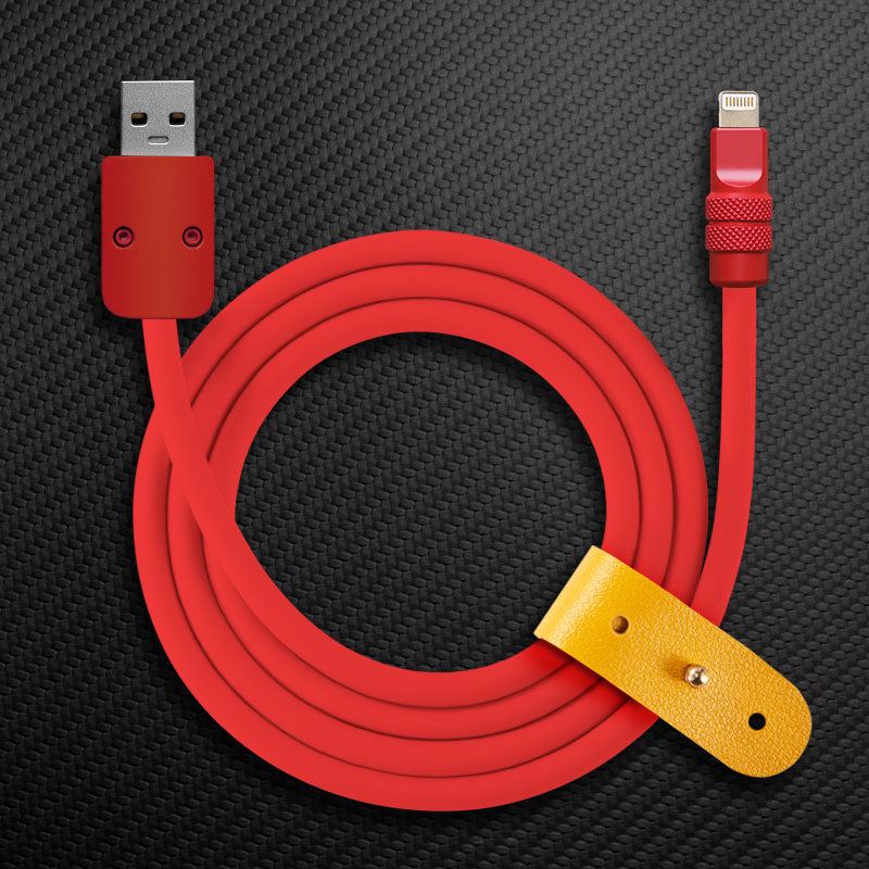 "Monochrome Chubby" 240W Classic Solid Color Fast Charging Cable - Image 24