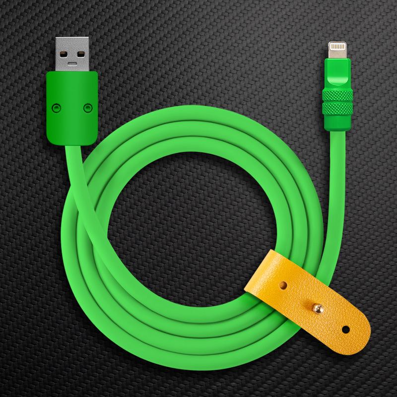 "Monochrome Chubby" 240W Classic Solid Color Fast Charging Cable - Image 32