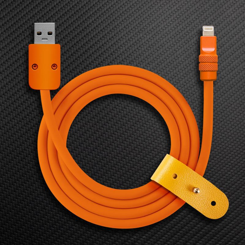 "Monochrome Chubby" 240W Classic Solid Color Fast Charging Cable - Image 8