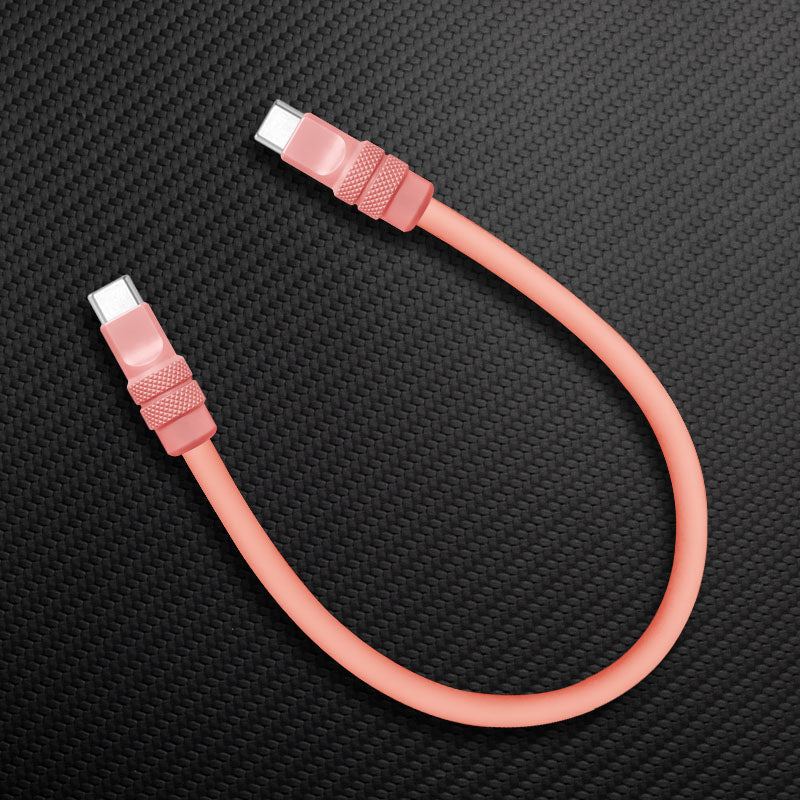 "Monochrome Chubby" Power Bank Friendly Cable - Silicone Material - Image 10