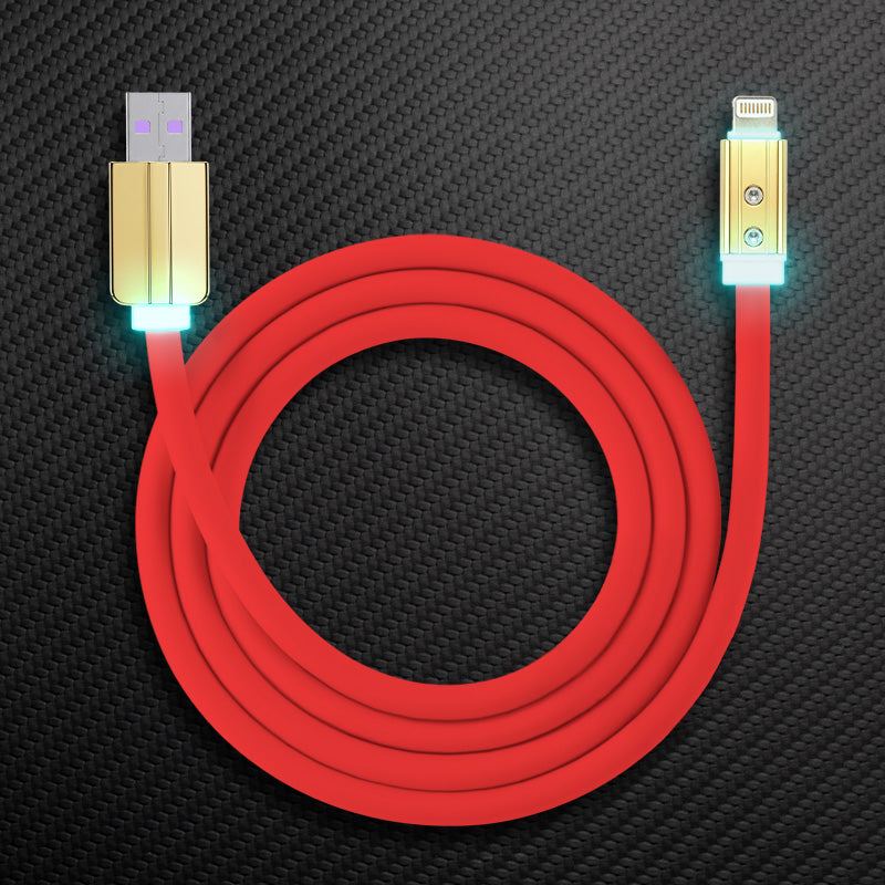 "Neon Chubby" Fast Charge Cable With Gold-plated Design - Image 22
