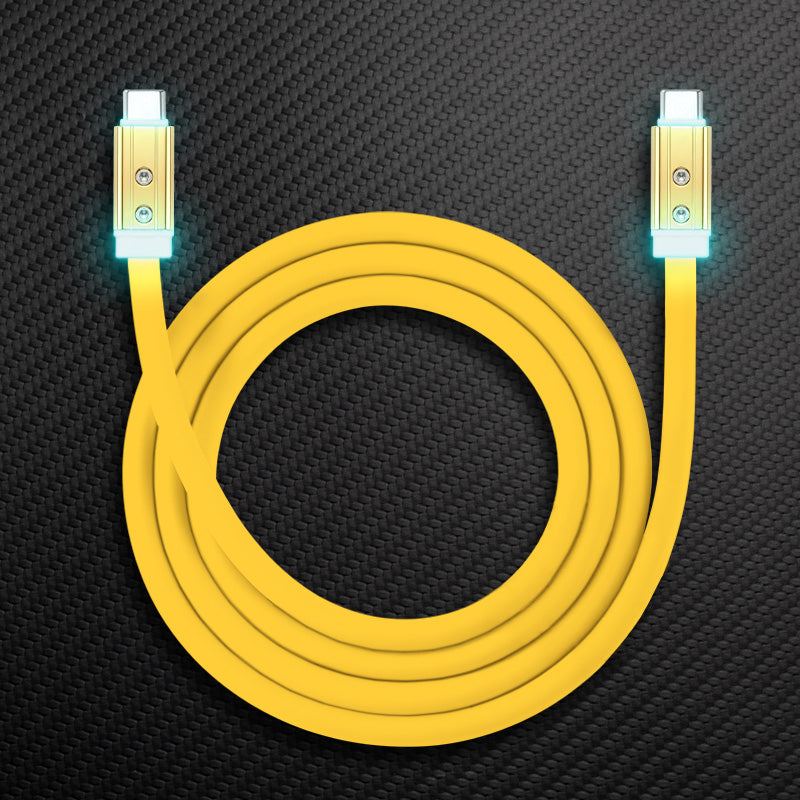 "Neon Chubby" Fast Charge Cable With Gold-plated Design - Image 23