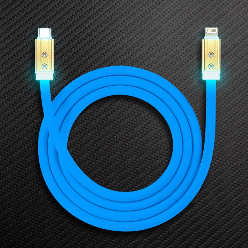 "Neon Chubby" Fast Charge Cable With Gold-plated Design - Image 32