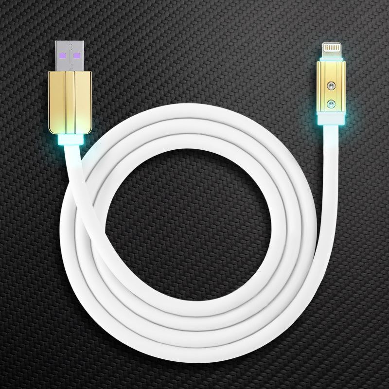 "Neon Chubby" Fast Charge Cable With Gold-plated Design - Image 46