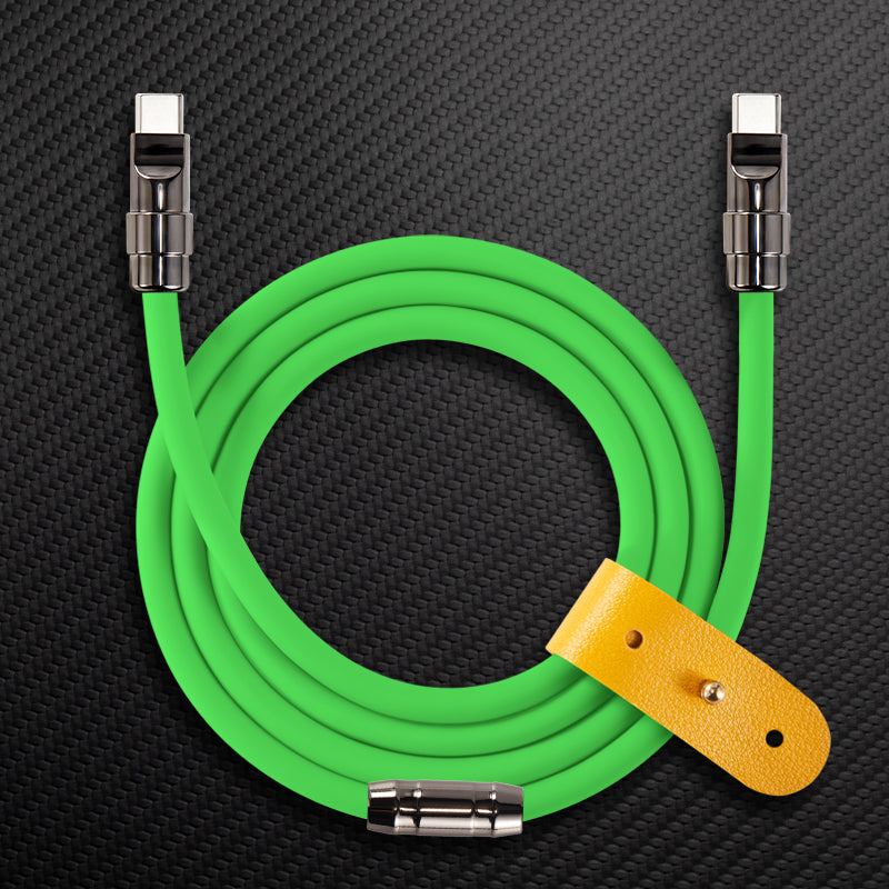 “Obsidian Edition“ 240W Glossy Multi-Color Fast Charging Cable - Image 13