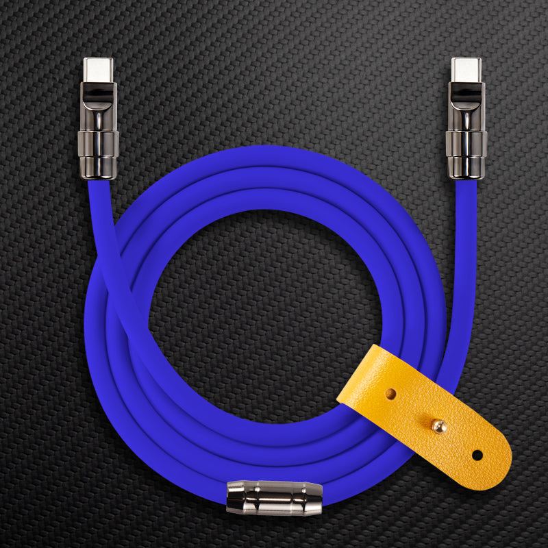 “Obsidian Edition“ 240W Glossy Multi-Color Fast Charging Cable - Image 15