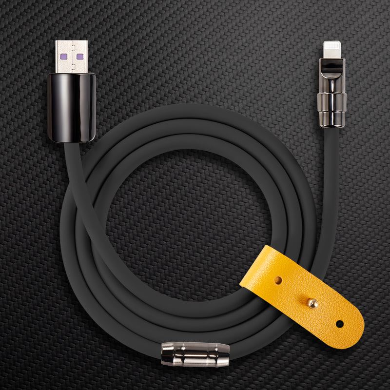 “Obsidian Edition“ 240W Glossy Multi-Color Fast Charging Cable - Image 20