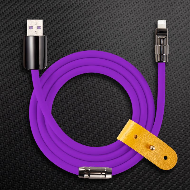 “Obsidian Edition“ 240W Glossy Multi-Color Fast Charging Cable - Image 27