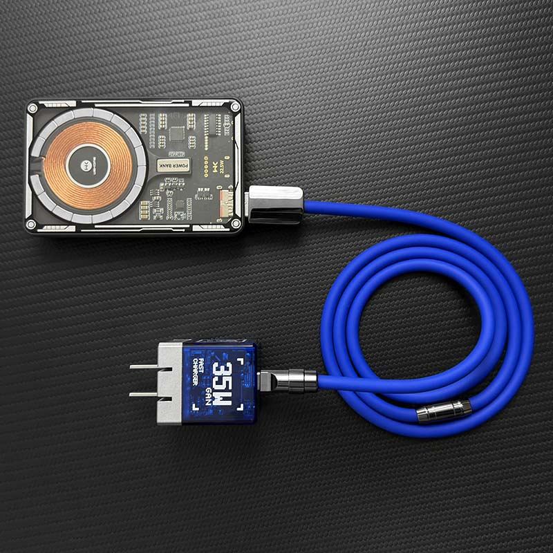 “Obsidian Edition“ 240W Glossy Multi-Color Fast Charging Cable - Image 3