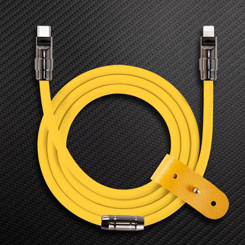 “Obsidian Edition“ 240W Glossy Multi-Color Fast Charging Cable - Image 33
