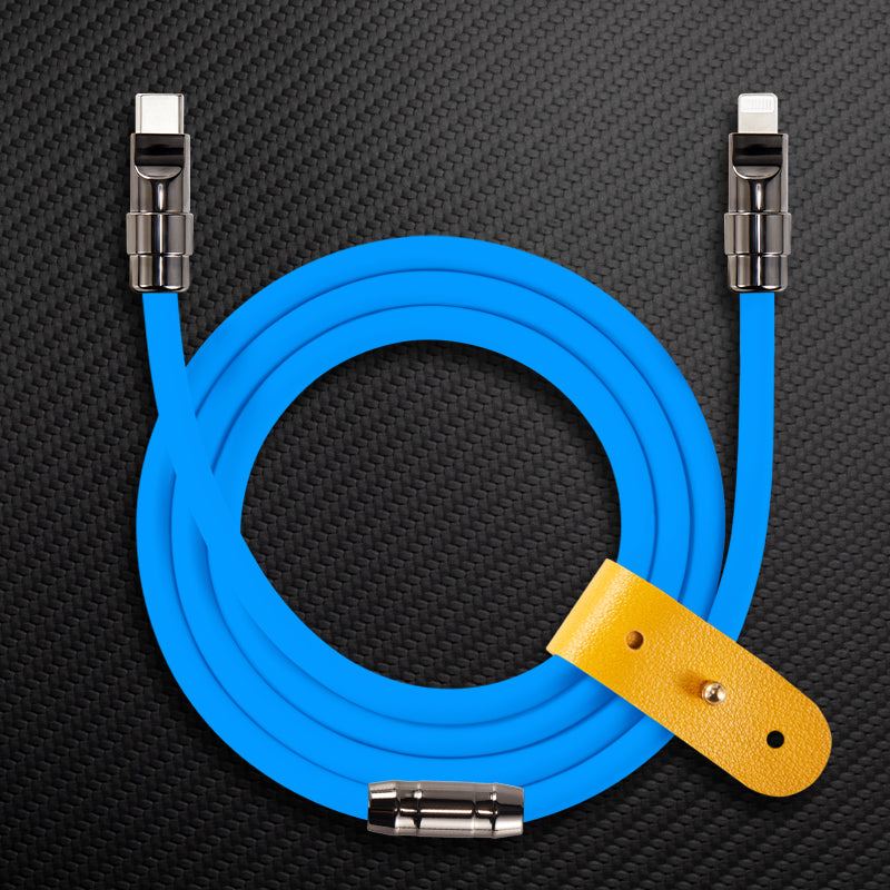 “Obsidian Edition“ 240W Glossy Multi-Color Fast Charging Cable - Image 36