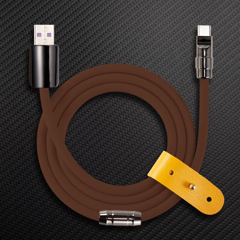 “Obsidian Edition“ 240W Glossy Multi-Color Fast Charging Cable - Image 39