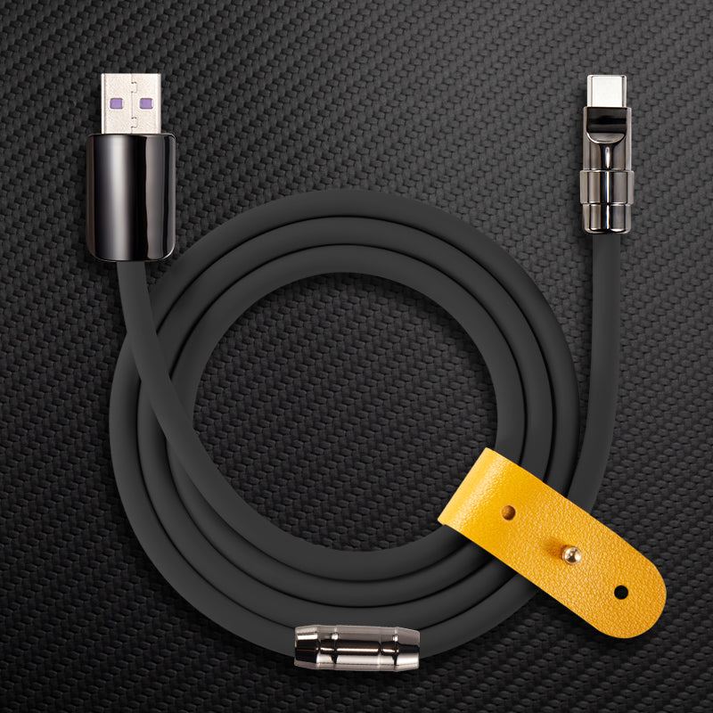 “Obsidian Edition“ 240W Glossy Multi-Color Fast Charging Cable - Image 42