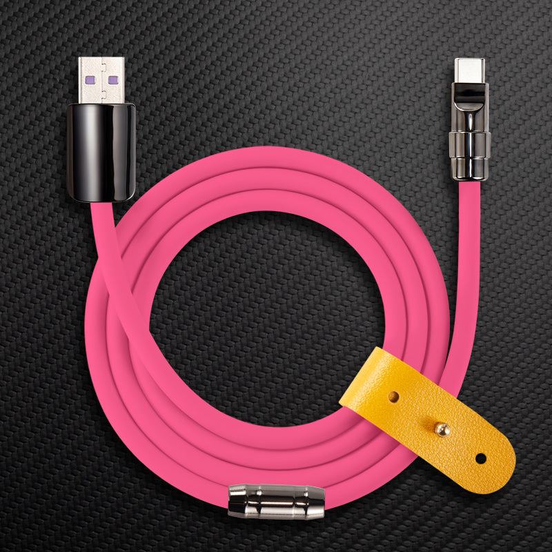 “Obsidian Edition“ 240W Glossy Multi-Color Fast Charging Cable - Image 45