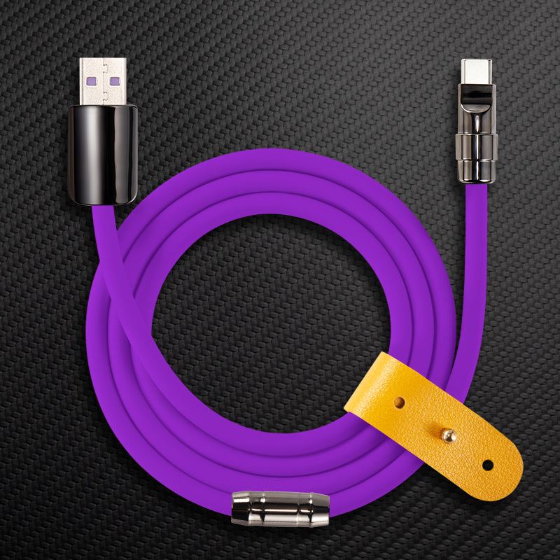“Obsidian Edition“ 240W Glossy Multi-Color Fast Charging Cable - Image 49