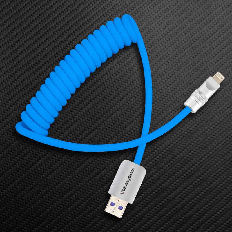 "Curly Chubby" 240W Spring Silicone Fast Charge Cable - Image 28