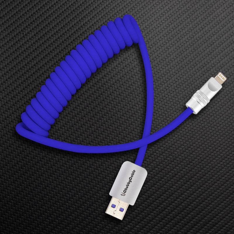 "Curly Chubby" 240W Spring Silicone Fast Charge Cable - Image 32