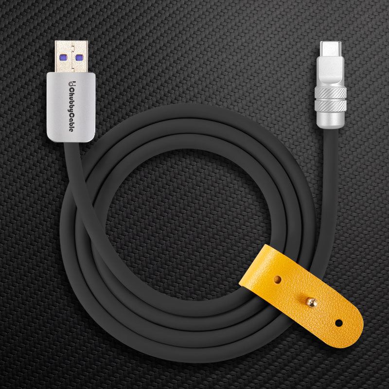 "Spiral Exture" 240W Metal Connect Fast Charging Cable - Image 8