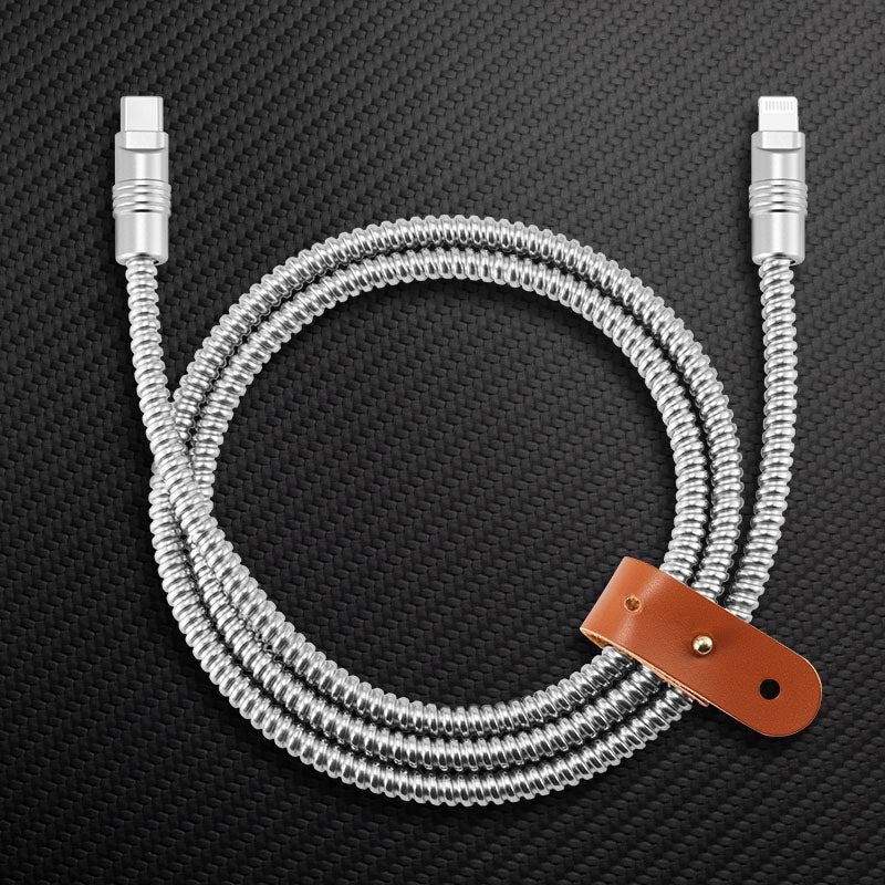 "SteelGuard Max" Pet Chew-Proof Stainless Steel Reinforced Charging Cable - Image 7