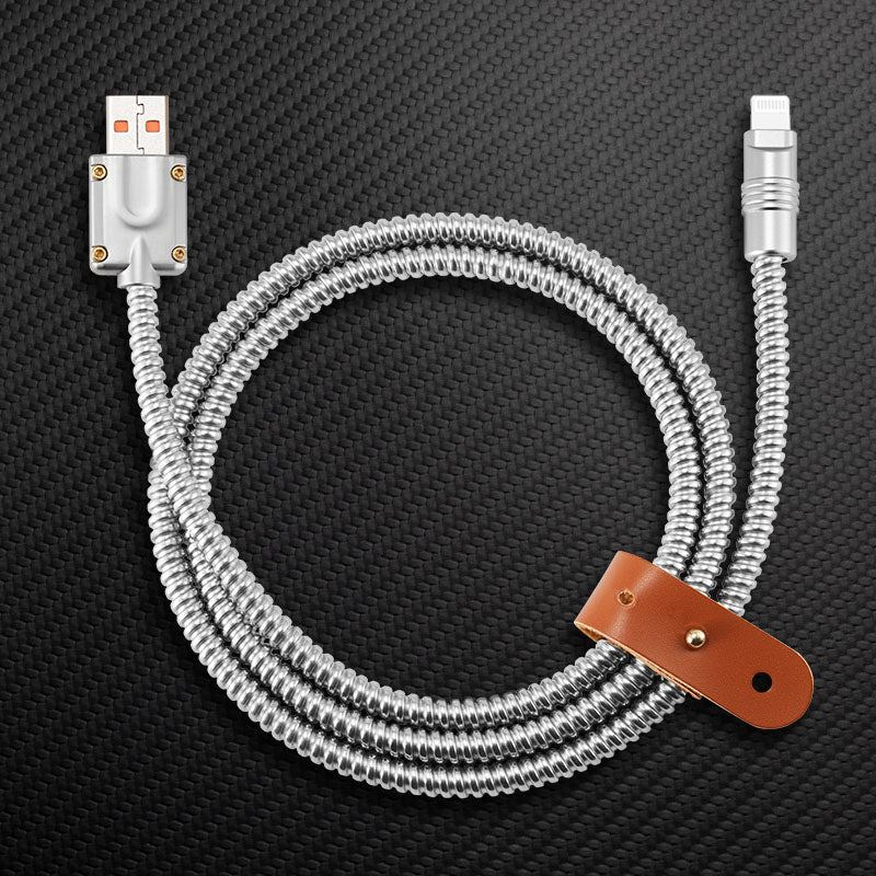 "SteelGuard Max" Pet Chew-Proof Stainless Steel Reinforced Charging Cable - Image 9