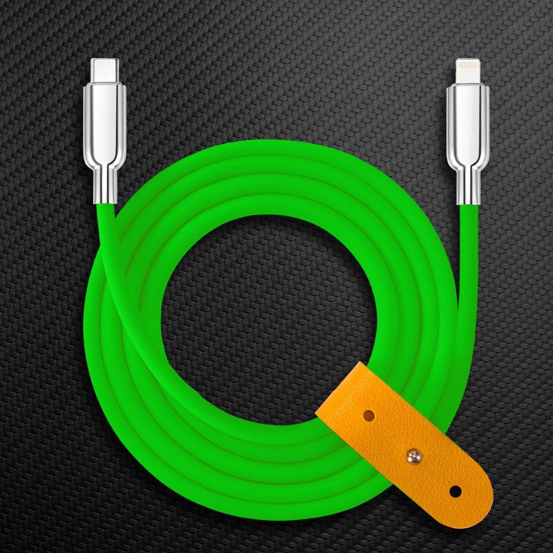 "Thin Chubby" 240W Charging Cable With Mirrored Connector - Image 20