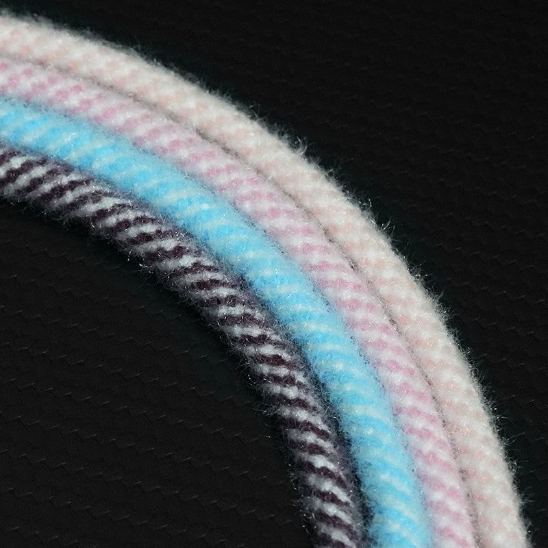 "Thin Chubby" 240W Knit Braided Fast Charging Cable With Mirrored Connector - Image 4